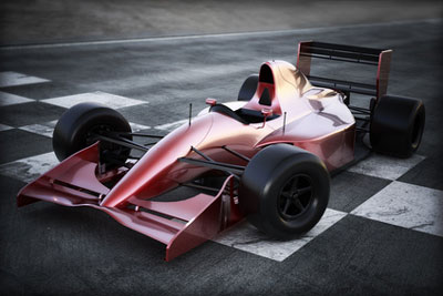 Formel 1 Rennwagen